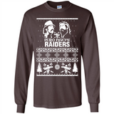 Puro Pinche Raiders Ugly Christmas Sweater - Long Sleeve T-Shirt