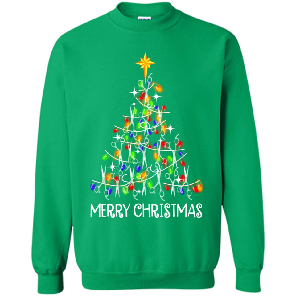 Hairstylist Merry Christmas Hairstylist Scissors Christmas Tree PING PONG