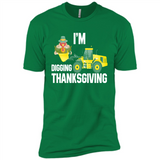 I'm Digging Thanksgiving Cute Turkey Tractor