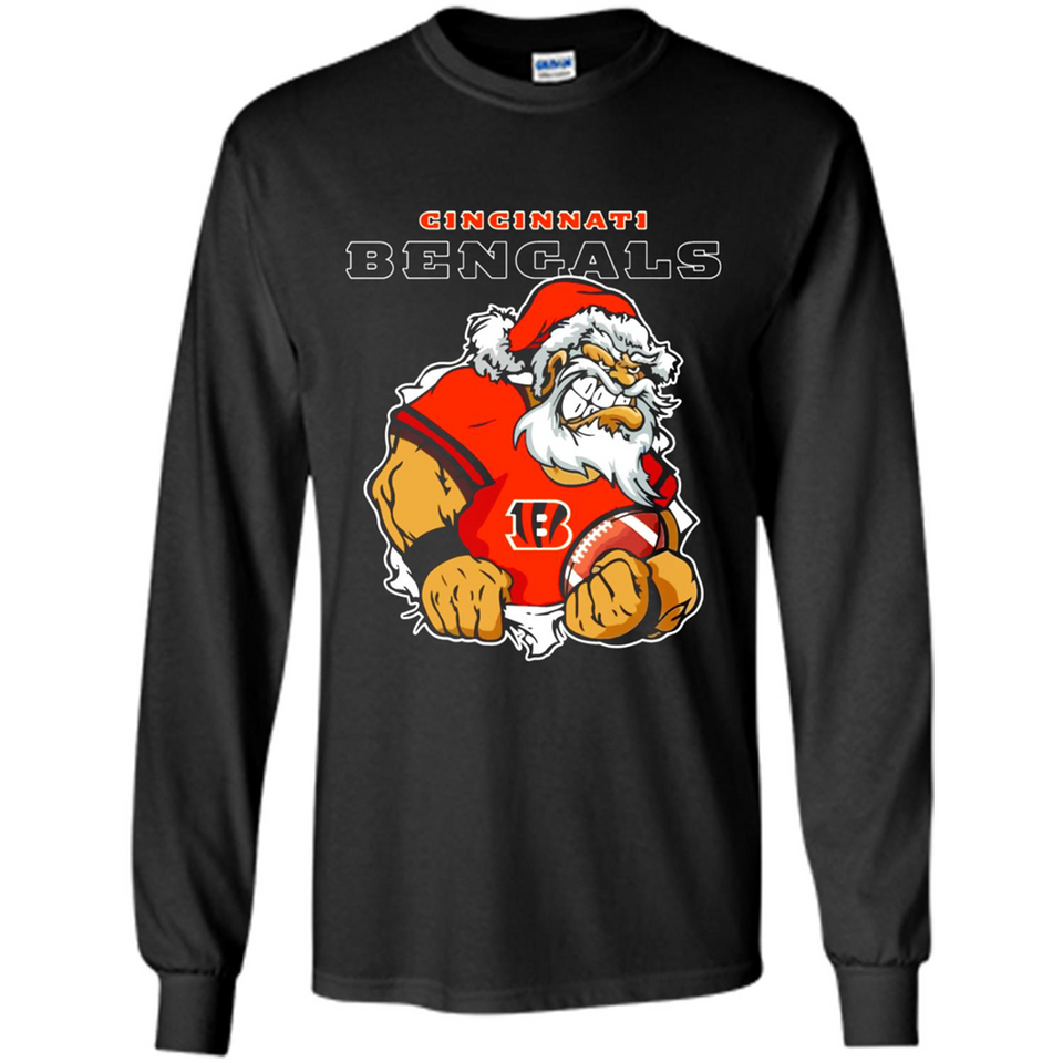 Grumpy Santa Claus Cincinnati Bengals Football Team PINGPONG