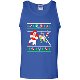 Santa vs Deer Football Ugly Christmas PINGPONG