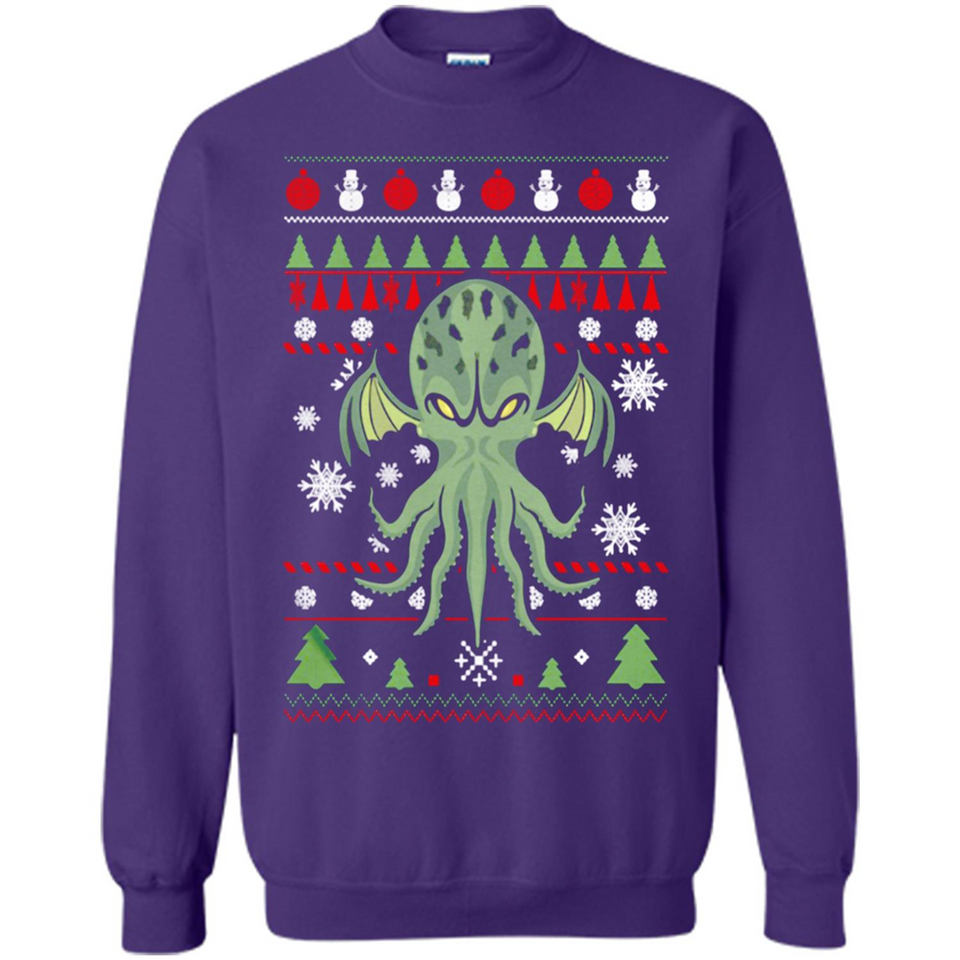 Octopus Ugly Sweater Christmas - Sweatshirt
