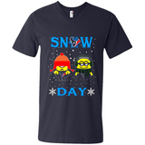 Snow Day Shirt For Houston Texans Vs Minion Fans pingpong