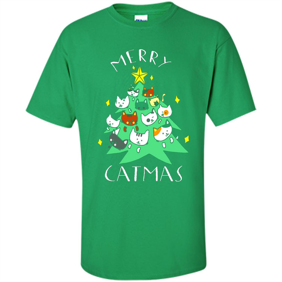 Merry Catmas Funny Cool Christmas Mug PINGPONG - Shirt