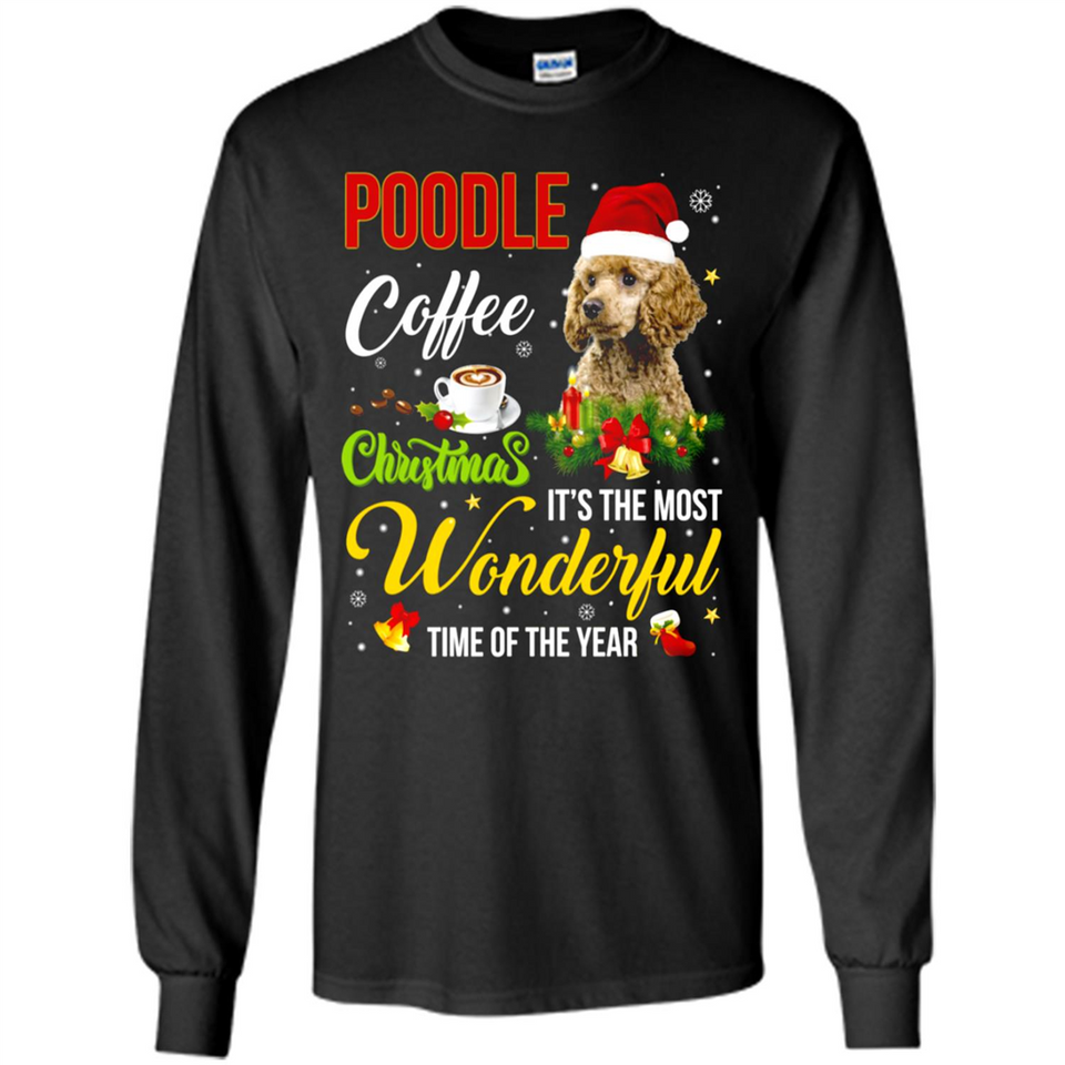 Poodle Coffee Wonderful Christmas