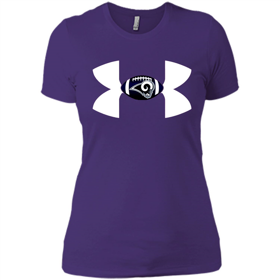 Los Angeles Rams Under Armour Logo - Ladies' Boyfriend T-Shirt