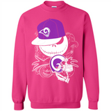 Jack Skellington The Nightmare Before Christmas-Rams Football - Sweatshirt