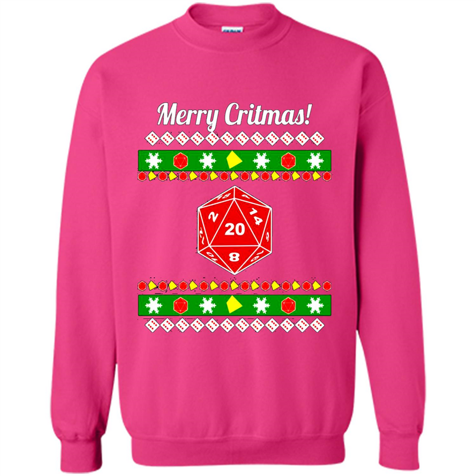 Merry Critmas ugly sweater PINGPONG