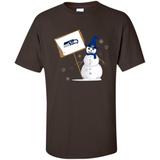 Seattle Seahawks Snowman Funny