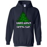 Looks Great Little Full Lotta Sap Funny Christmas PINGPONG