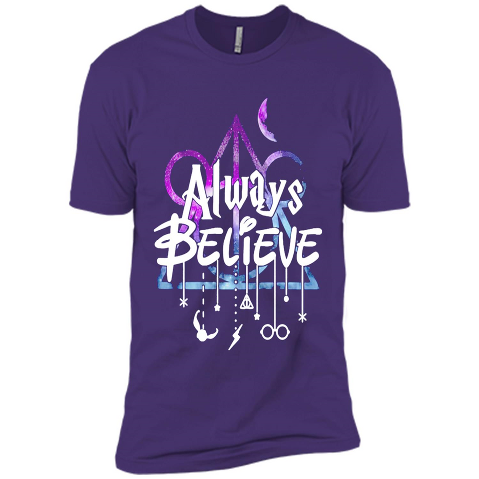 HIPPIE MOON MICKEY DEATHLY HALLOWS ALWAYS BELIEVE