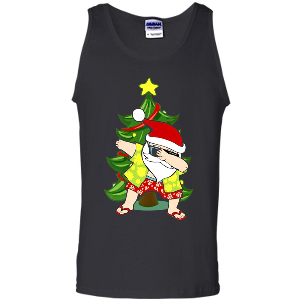 Dabbing Santa Christmas In July - Tank Top