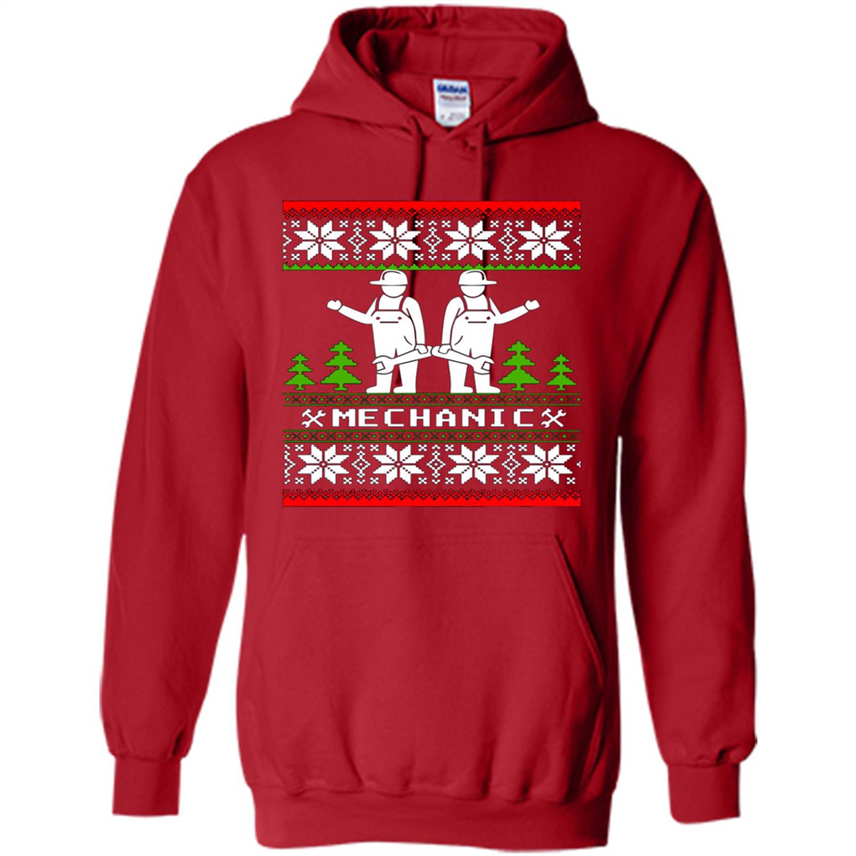 Mechanic Christmas sweater PINGPONG