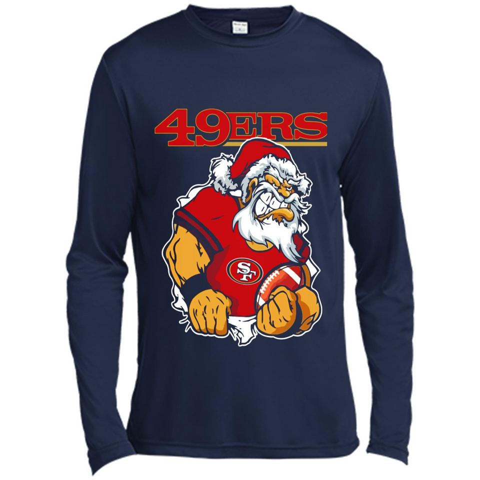 Grumpy Santa Claus San Francisco 49ers Football Team PINGPONG