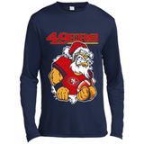 Grumpy Santa Claus San Francisco 49ers Football Team PINGPONG