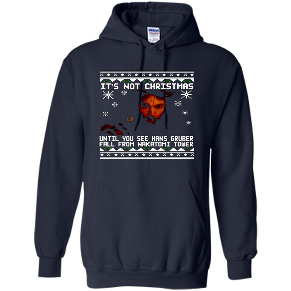 It's Not Christmas Until You See Hans Gruber Fall Ugly Christmas PINGPONG