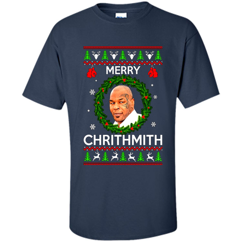 Mike Tyson Merry Chritmith Christmas Sweatshirt PINGPONG