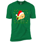 TACO Santa Hat Ugly Christmas shirt Ladies' Boyfriend