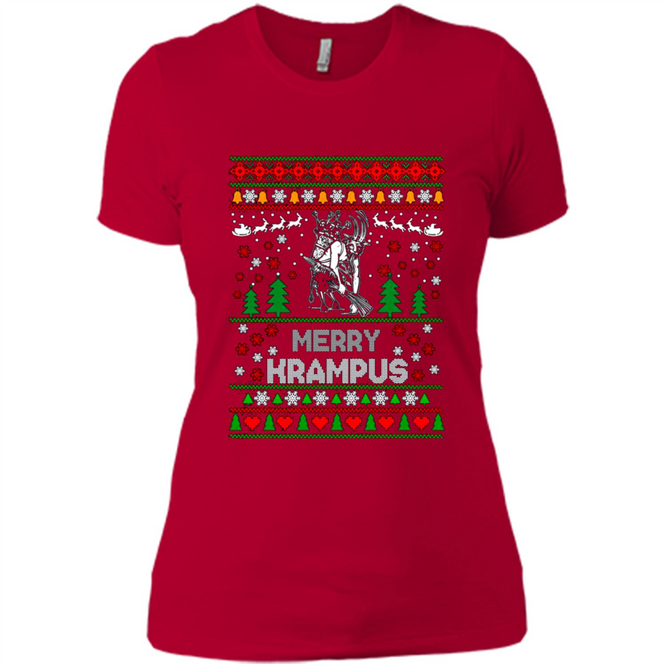 Merry Krampus Christmas sweatshirt PINGPONG