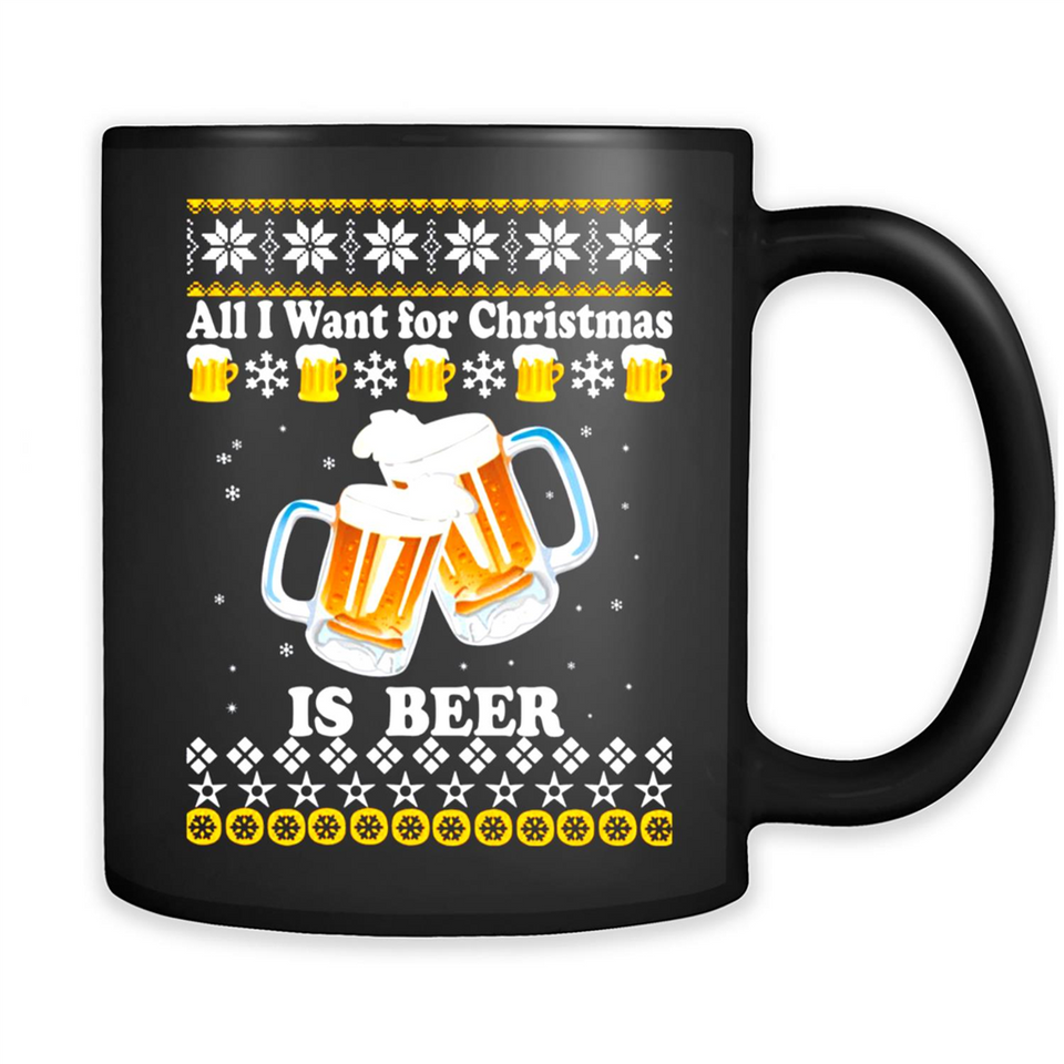All I want for Christmas is Beer Sweater PINGPONG