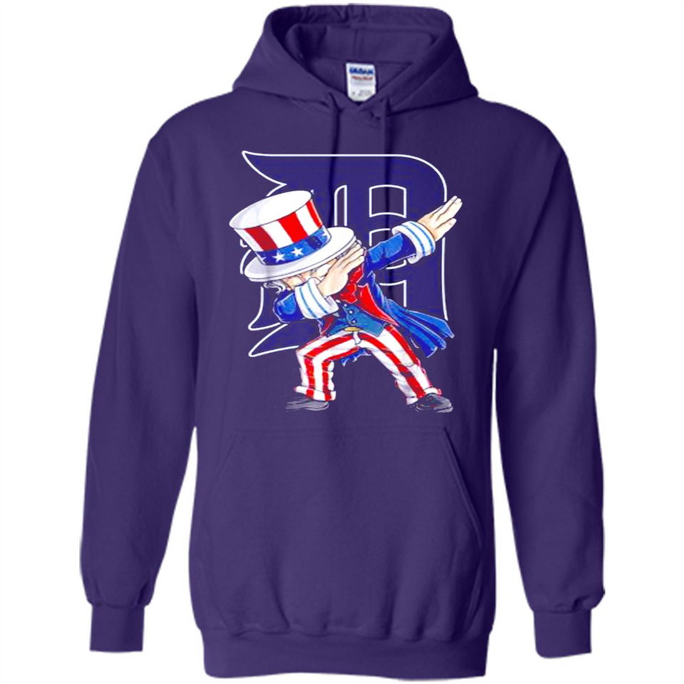 MLB DETROIT TIGERS UNCLE SAM DABBING INDEPENDENCE DAY