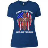 Francisco Giants - stand for the flag kneel for the cross