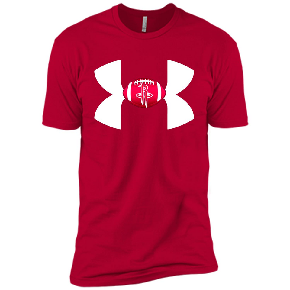 Houston Rockets Under Armour Logo - Premium Short Sleeve T-Shirt