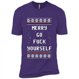 Merry go fuck yourself Christmas sweatshirt PINGPONG