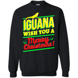 Iguana Wish You A Merry Christmas Animal - Sweatshirt