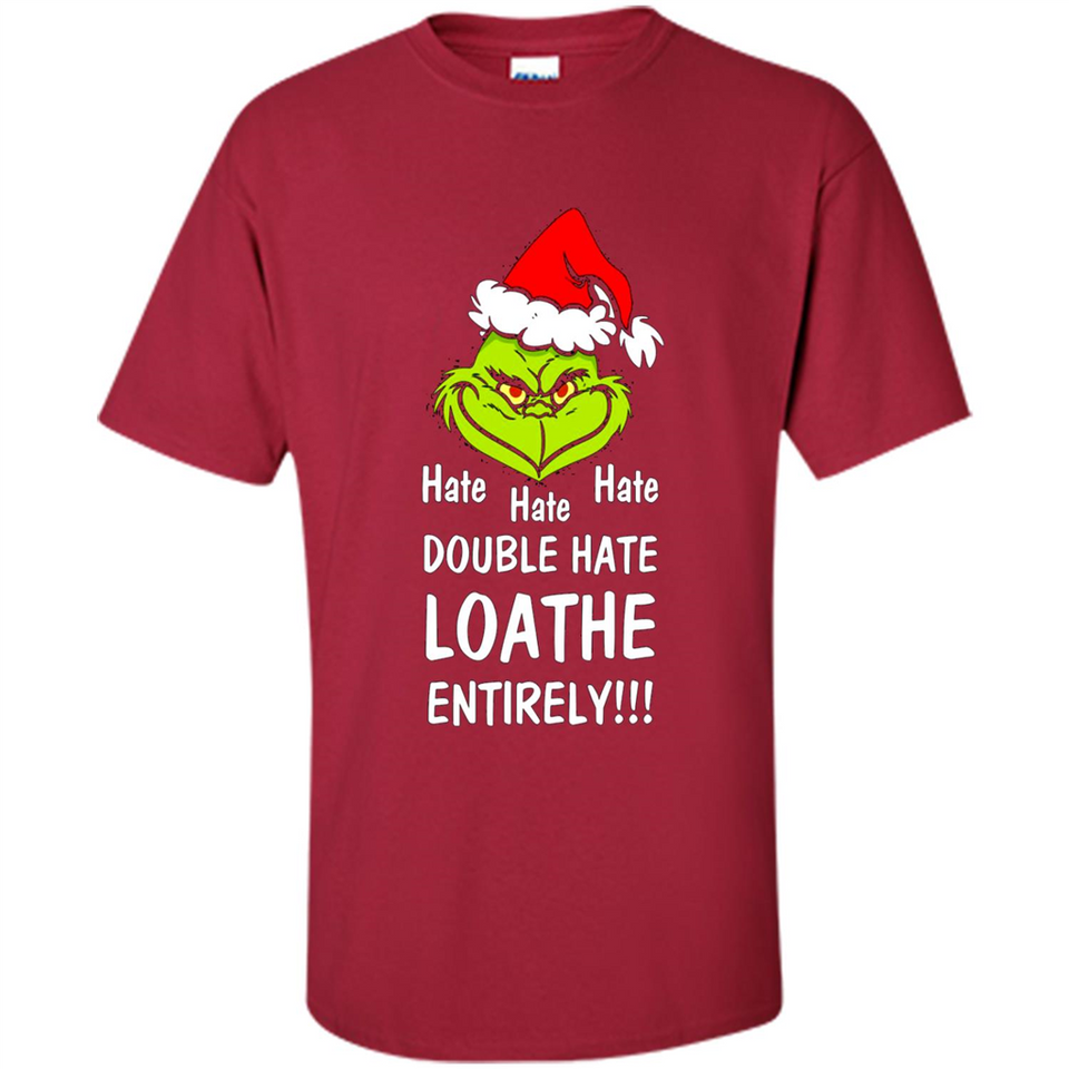 Mr Grinch hate hate hate double hate loathe entirely sweater PINGPONG