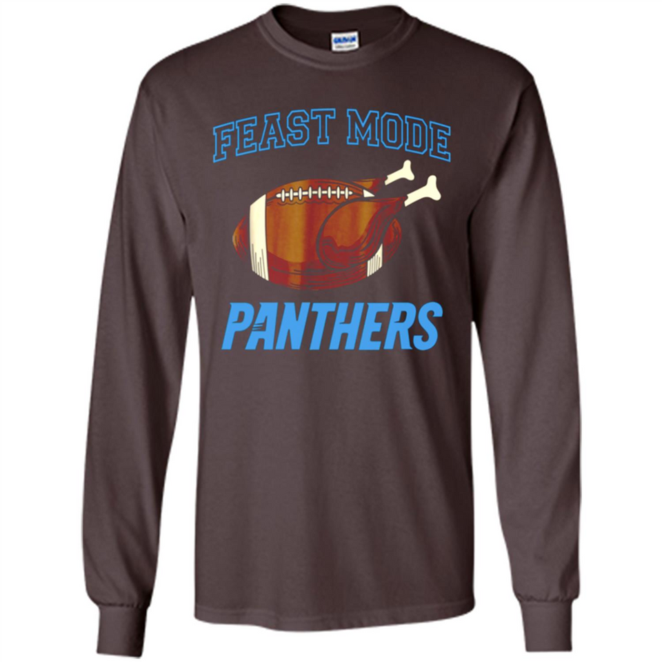 Feast Mode Panthers Shirt - Carolina Turkey Thanksgiving