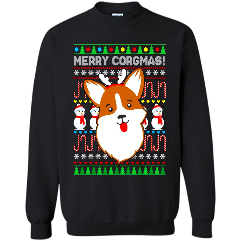 Merry Corgmas Christmas sweater PINGPONG