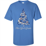 New York Giants NFL Football Team Logo Christmas Tree T-Shirt - Shirt