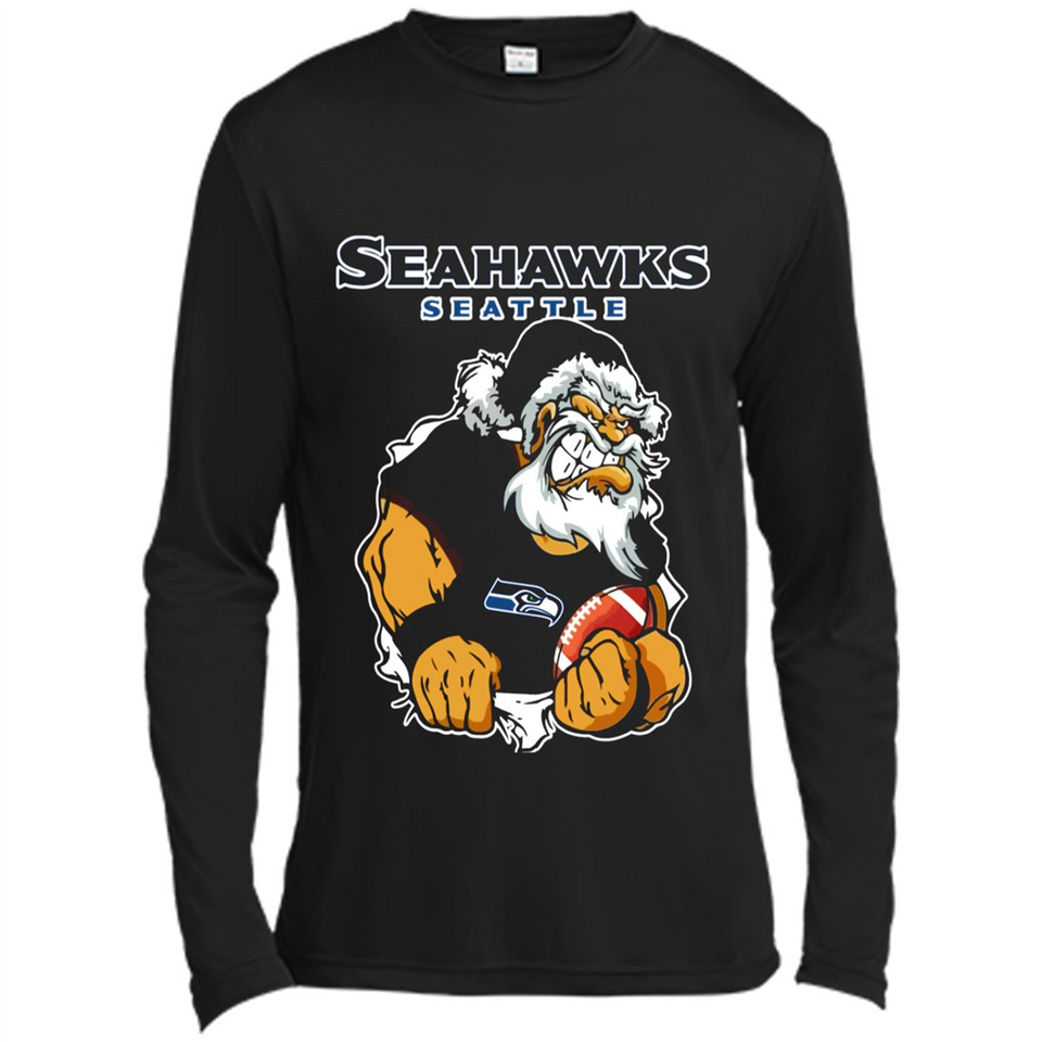 Grumpy Santa Claus Seahawks Seattle Football Team PINGPONG