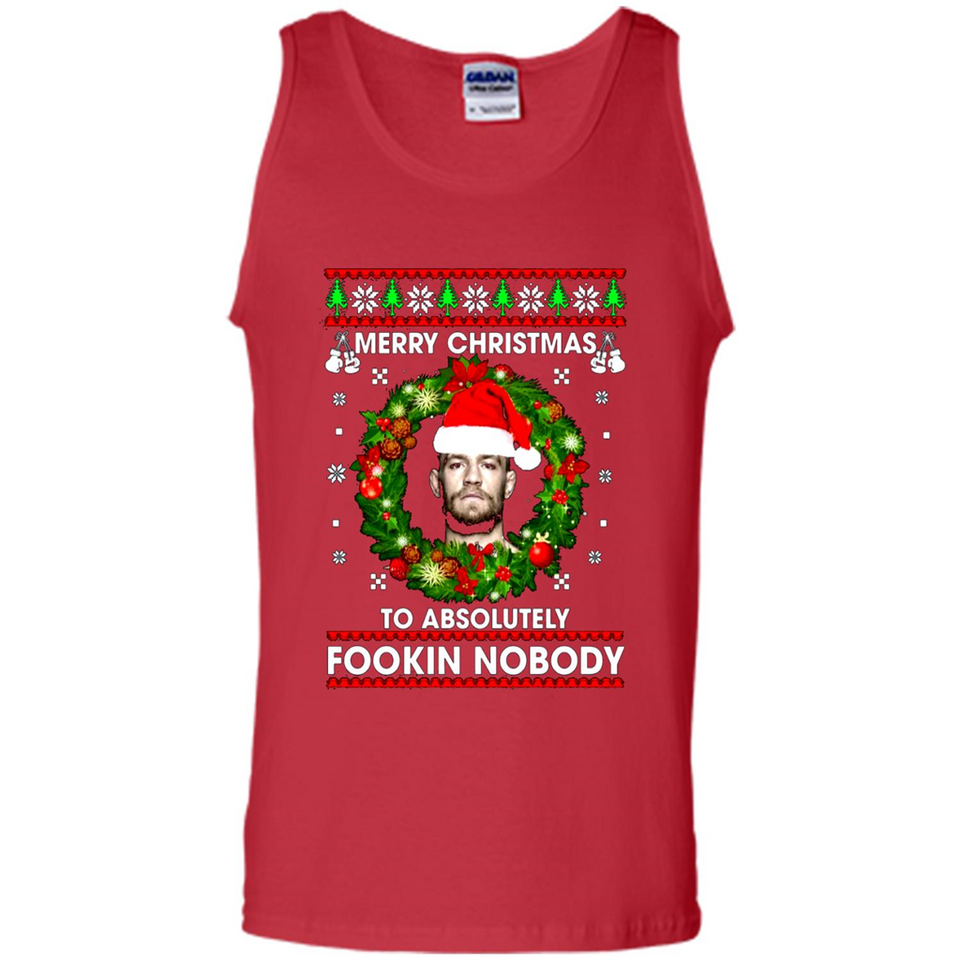 Merry Fookin Christmas Conor Mcgregor sweater PINGPONG