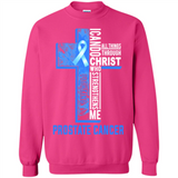 I can do all things through christ who strengthens me fighting Pr state Cancer Jesus