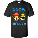 Snow Day Shirt For Cincinnati Bengals Vs Minion Fans pingpong