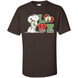 Snoopy loves NBA Boston Celtics - Shirt