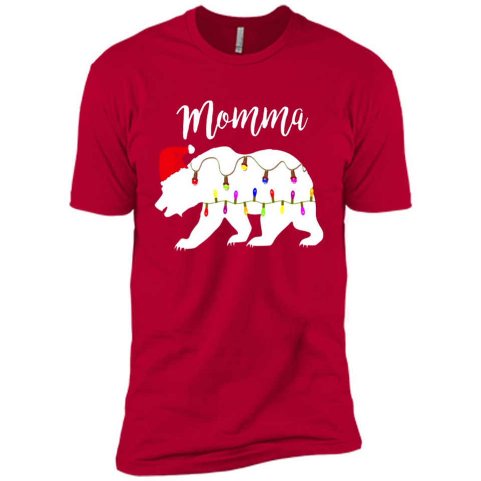 Womens Momma Bear - Premium Short Sleeve T-Shirt