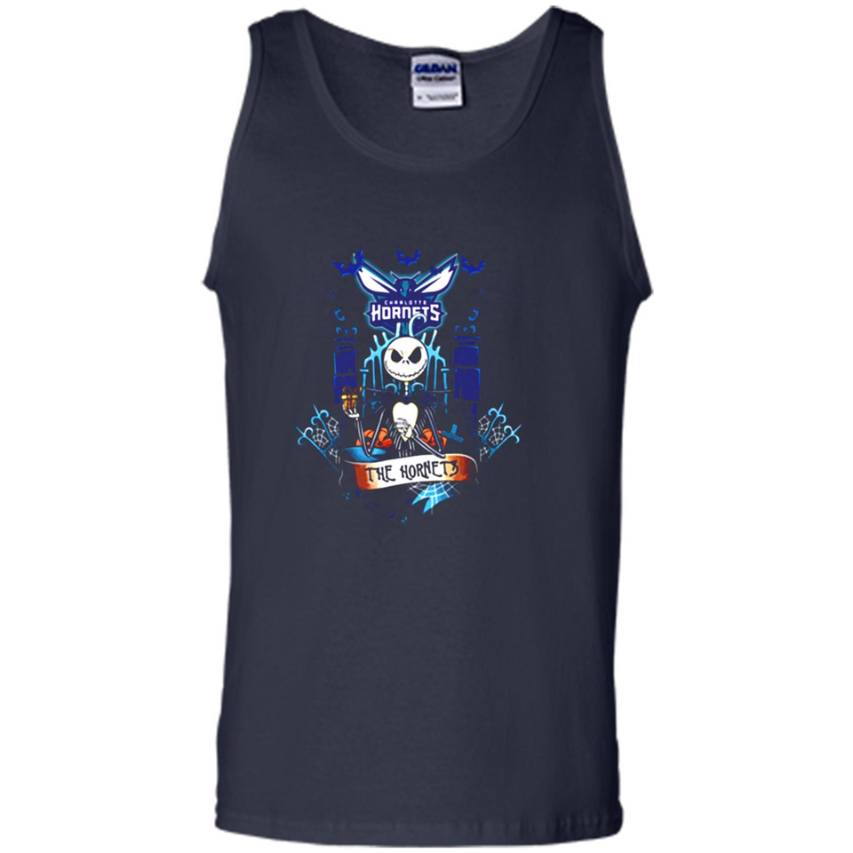 Charlotte Hornets Halloween The Nightmare Before Christmas - Tank Top