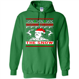 Narcos dashing through the snow Christmas sweatshirt PINGPONG