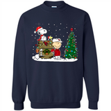 Arizona Cardinals Snoopy The Peanuts Movie Christmas Football Super Bowl pingpong - Sweatshirt