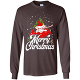 Merry Christmas Pig s - Long Sleeve T-Shirt