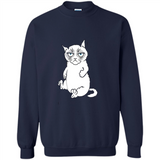 annoyed kitty touchy kitty grouchy ball of fur noody kitty PING PONG