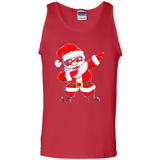 Christmas shirt Dabbing Santa Claus Xmas Gift - Tank Top