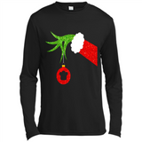 Funny Grinch Hand Holding Chef Ornament Christmas PING PONG