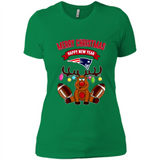 New England Patriots NFL Reindeer Funny Merry Christmas And Happy New Year
