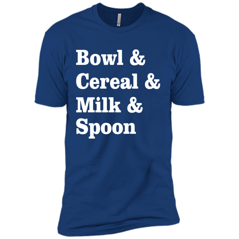 Tasty Cereal Recipe Bowl Milk Spoon