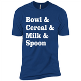 Tasty Cereal Recipe Bowl Milk Spoon