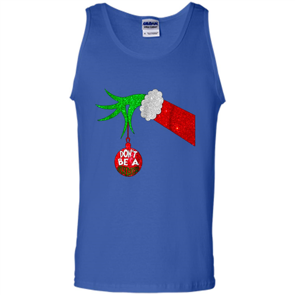 GRINCH HAND HOLDING CHRISTMAS ORNAMENT - DON'T BE A GRINCH PINGPONG